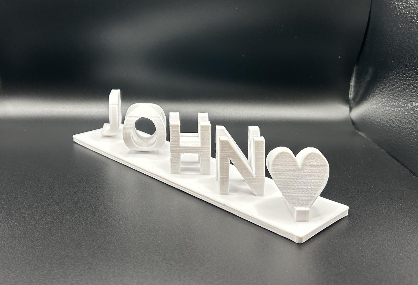 Custom Dual Name Plate