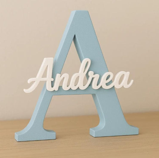 Custom Letter and Name Sign