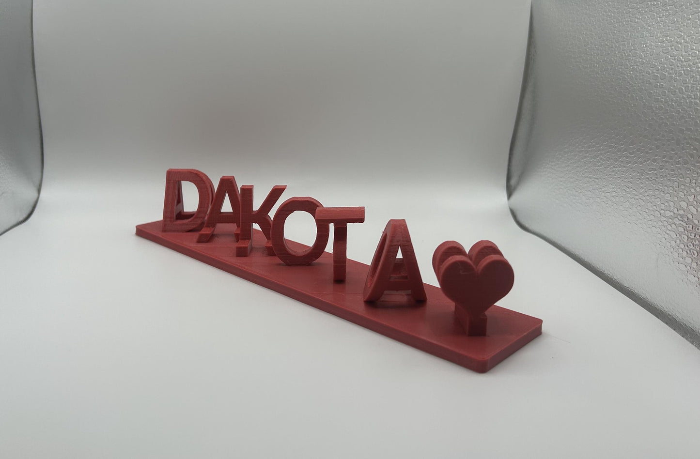Custom Dual Name Plate