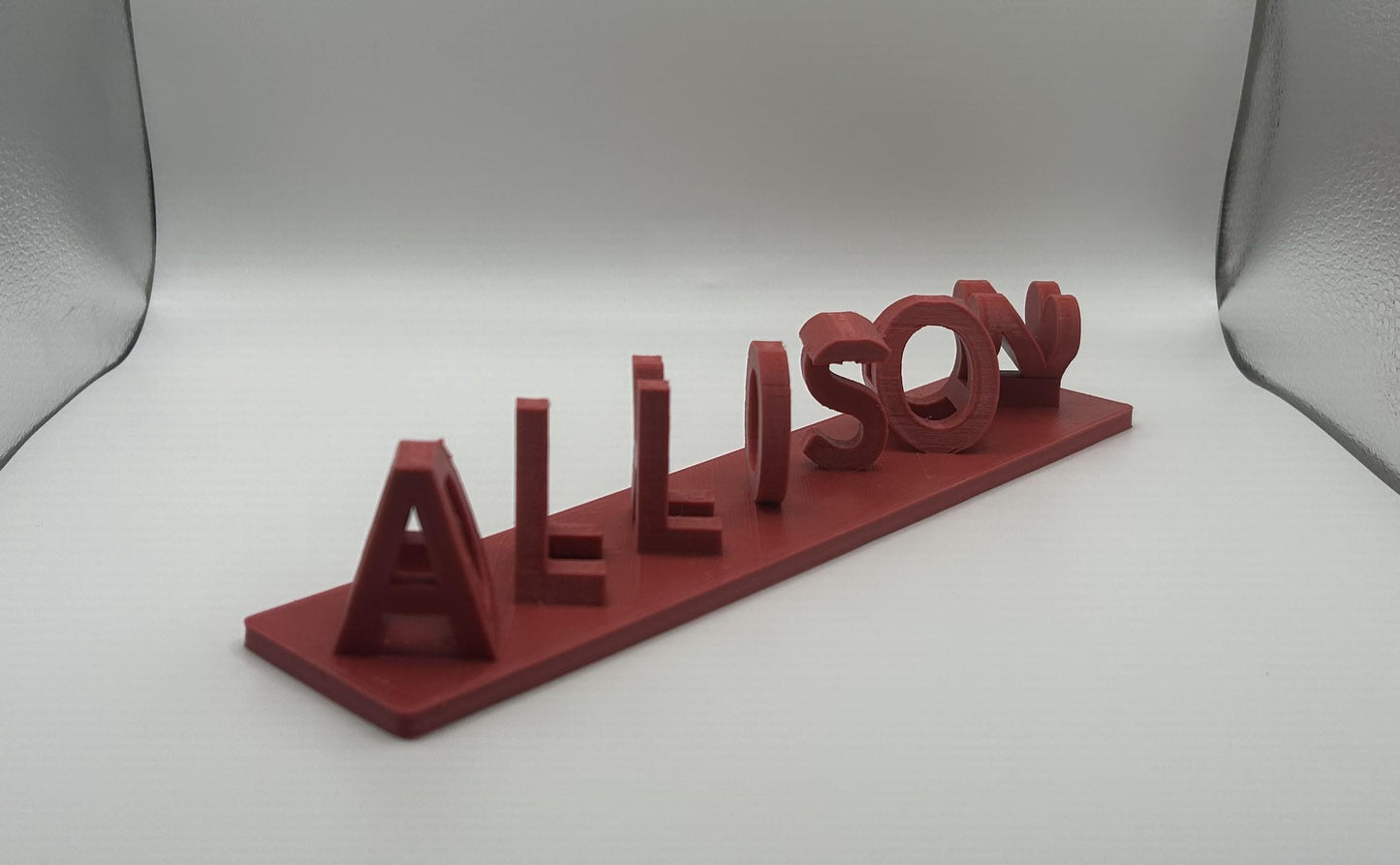 Custom Dual Name Plate