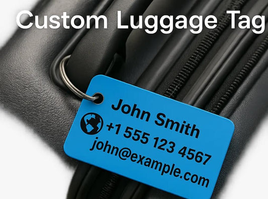 Personalized Travel Luggage Tag