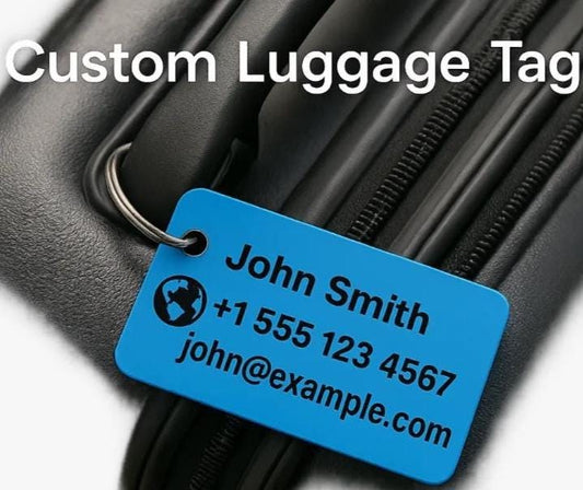 Personalized Travel Luggage Tag