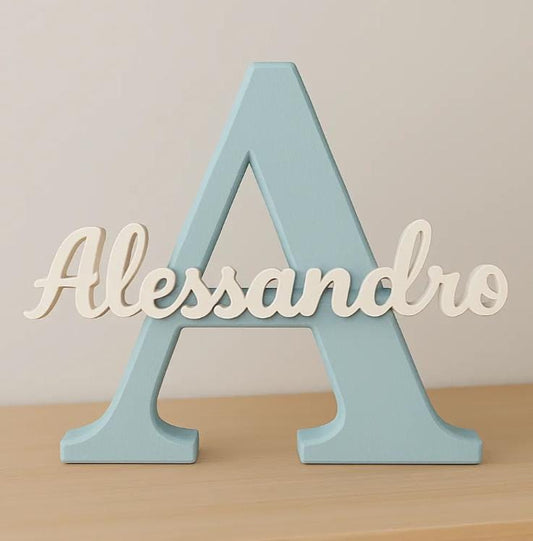 Custom Letter and Name Sign