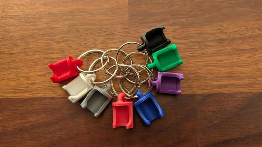 Syringe Cap Clip for Badge Reel
