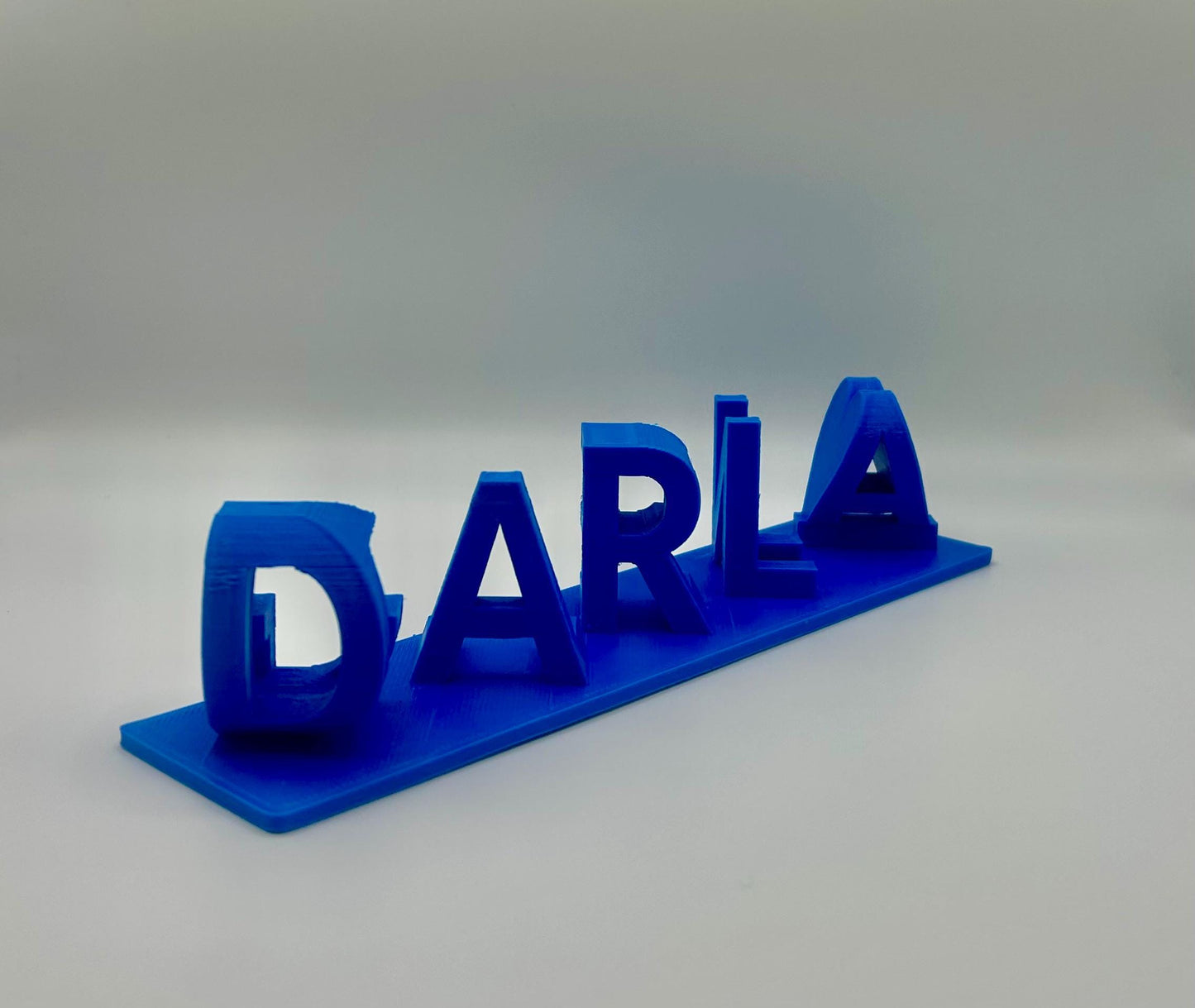 Custom Dual Name Plate