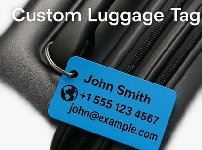 Personalized Travel Luggage Tag